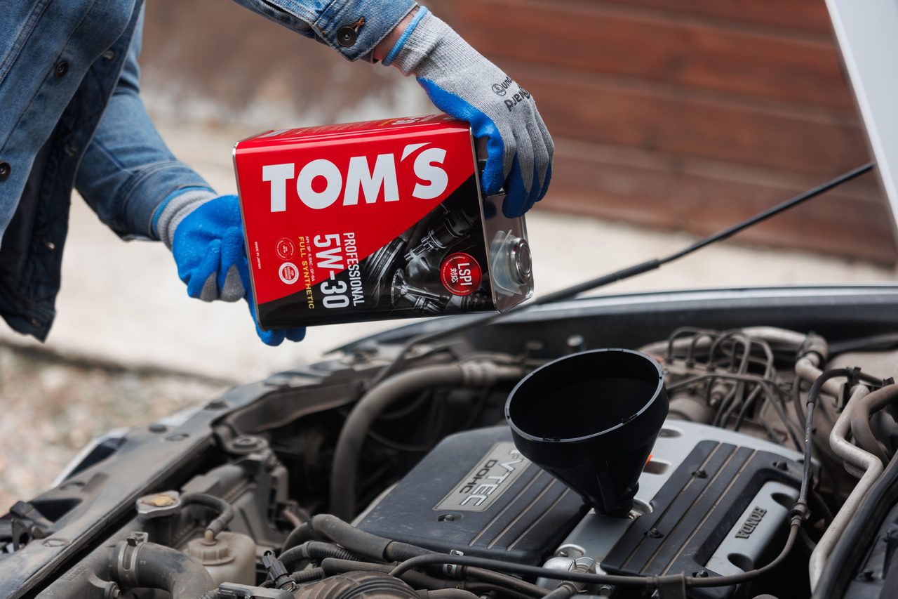Протокол испытаний моторного масла TOM'S 5W-30 - TOM'S Oil